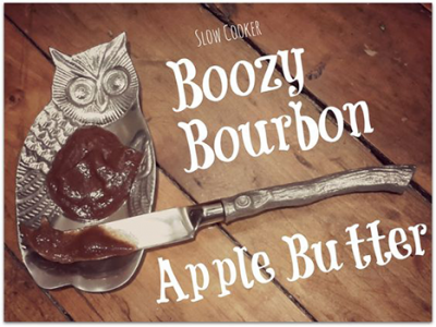 Boozy Bourbon Apple Butter