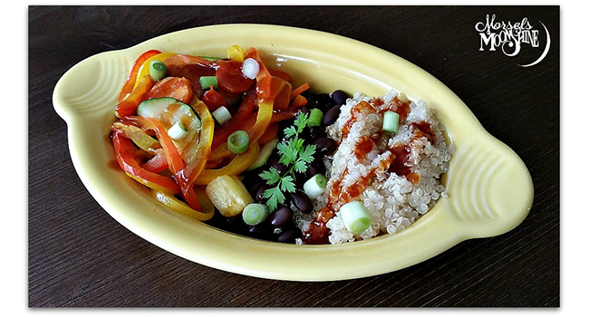 Vegan Veggie Bowls with Quinoa Recipe 