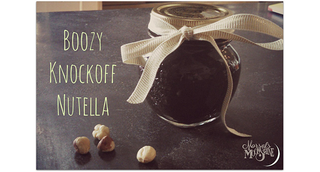 Boozy Knockoff Nutella