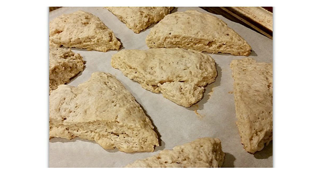 Bourbon Vanilla Bean Scones Recipe 