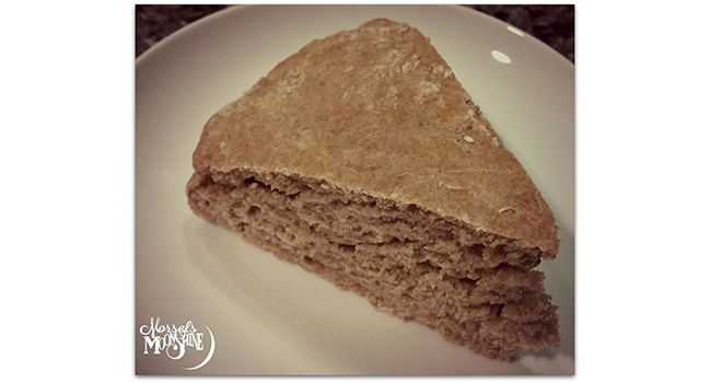 No-Knead Serbian Pogacha (Bread) with Red Wine