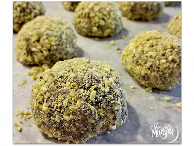 Pistachio Chocolate Truffles