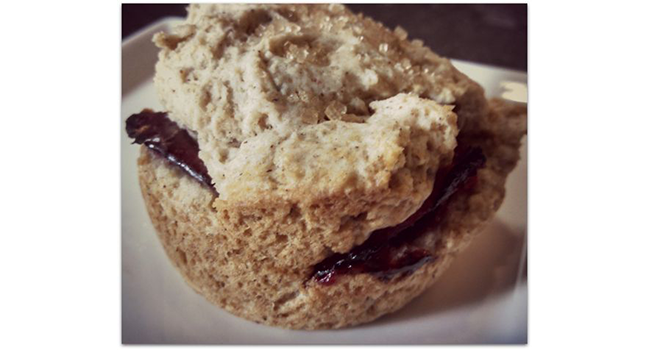 Rum & Plum Scones