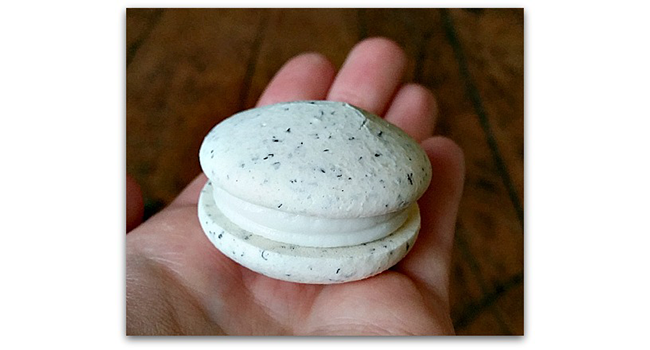 Vegan French Macarons Earl Grey & Lemon recipe