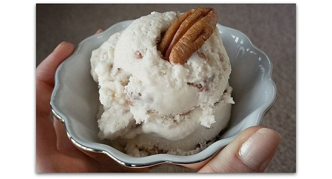 Vegan Maple Pecan Ice Cream Recipe