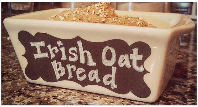 Whiskey Irish Oat Bread